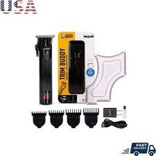 Cordless Trimmer Shaper Combo Hair Beard Edging Tool USB Charging Travel Kit