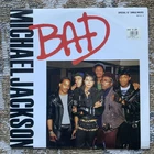Michael Jackson Bad 12" Single Vinyl 1987 Epic VG+ Extended Dance Mix 651155 6