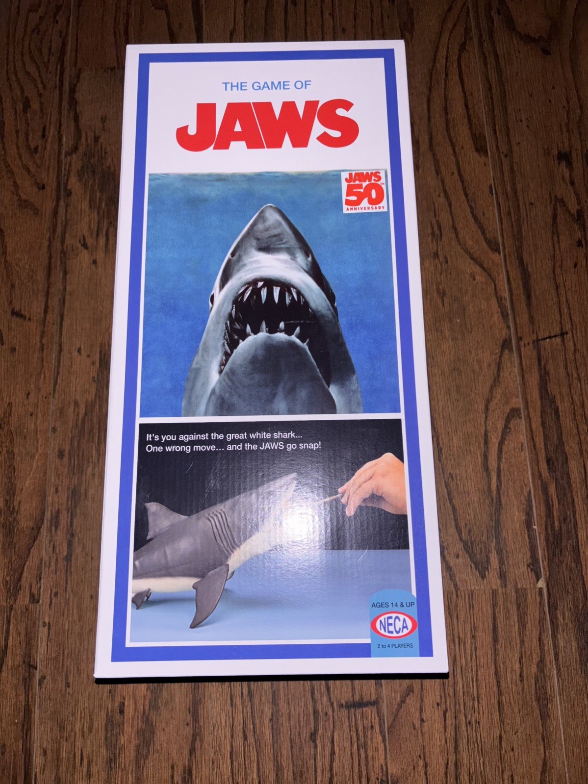 Neca Jaws 50th Anniversary Edition ""The Game of Jaws"" Shark 2025