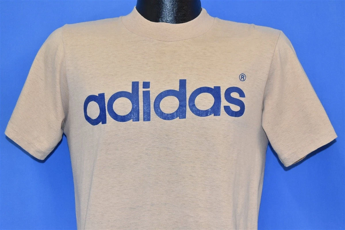 adidas Graphic Tee 1970s Vintage T-Shirts for Men for sale | eBay