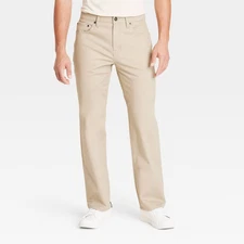 Men's Straight Fit 5-Pocket Pants - Goodfellow & Co