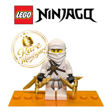 LEGO® Ninjago Zane njo0001 Minifigure – Golden Weapons | Genuine | Rare Retired
