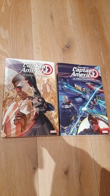 Captain America: Sam Wilson The Complete Collection 1-2 Komplett Marvel Comics