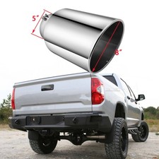 5 Inlet 8 Outlet For Toyota Tundra Trd Exhaust Tail Tip Stainless Steel 15 L 5 Inlet 8 Outlet For Toyota Tundra Trd Exhaust Tail Tip Stainless Steel 15 L