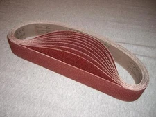 36PCS Sanding Belt 1 x 30 in 60 80 100 120 150-400 Grit Sander Belts Sandpaper