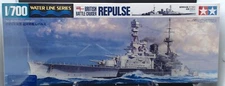 TAMIYA - BRITISH BATTLE CRUISER HMS REPULSE - 1:700 - WATER LINE SERIES