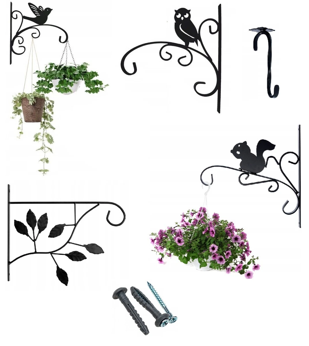 Deckenhaken Haken Gusseisen Wandhaken Kleiderhaken - Gusseisendeko Un - Foto 3