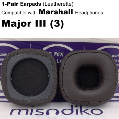 Replacement EarPad Cushion Cover For Marshall Major III 3 On Ear Headphone New
