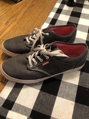 Vans Womens size (mens Grey Canvas Shoes - Main Image