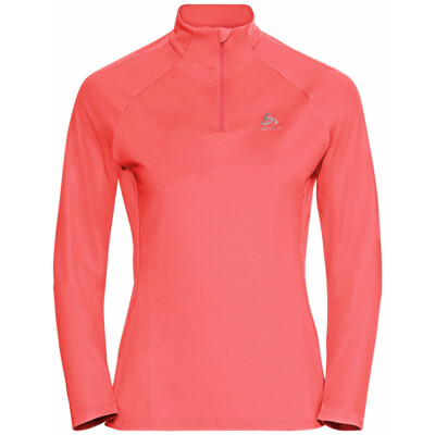 Odlo Essential Ceramiwarm 1/2 Zip Damen Midlayer, Laufshirt