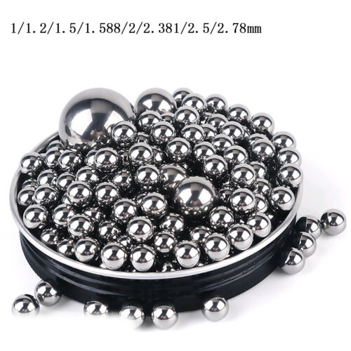 50PCS High-quality Grade 100 Steel Ball Bearings Ball 1mm - 2.78mm  Smooth Ball - Afbeelding 1 van 14