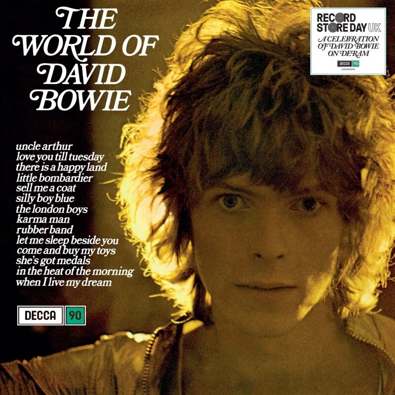 David Bowie - The World Of David Bowie BLUE VINYL LP RECORD STORE DAY