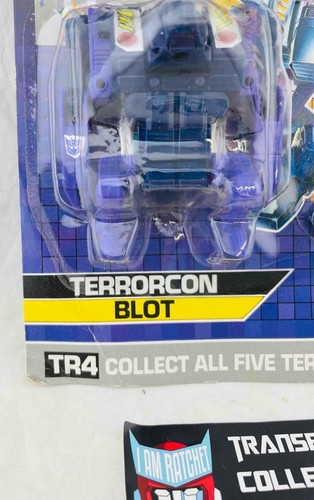 Transformers Original G1 1987 Terrorcon Blot with Decoy Unpunched MOSC - Picture 2 of 3