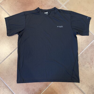 colombia titanium mens size XL gray tee short sleeve omni dry