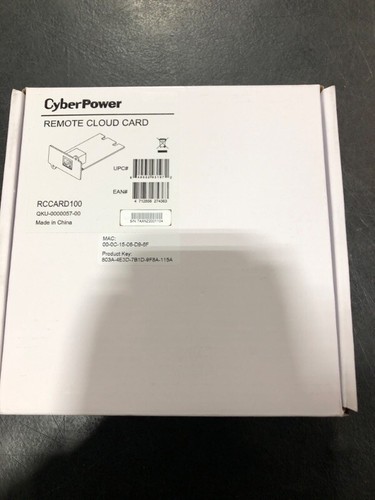 CyberPower RCCARD100 Cloud Monitoring Card - Afbeelding 2 van 2