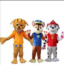 Cartoon Dog Patrol Mascot Costume Role Play Party Halloween Adult