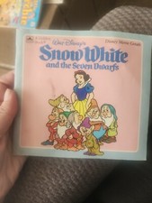 Snow White and the Seven Dwarfs A Golden Book Disney Movie Greats 1986