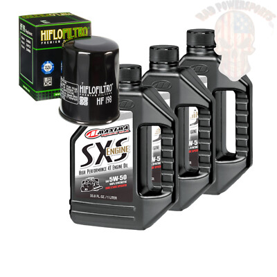 Oil Change Kit For 2005 Polaris Sportsman 800 EFI Maxima SXS Synthetic 5W-40