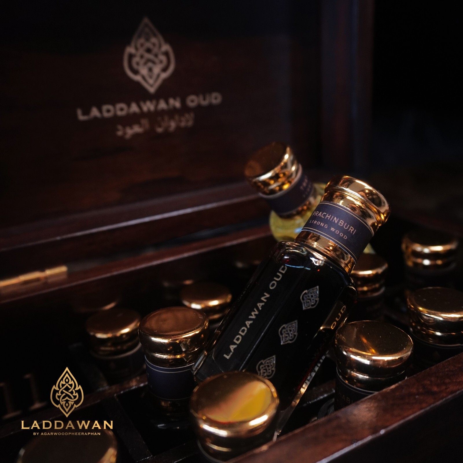 Prachin 120 Years Old Tree Black Strong Pure Oud 100%