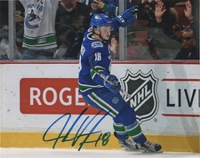 Vancouver Canucks Jake Virtanen Autographed Signed 8x10 NHL Photo COA #14