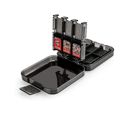 Switch Game Storage Case - Holds 24 Cartridges, Protective Hard Cover