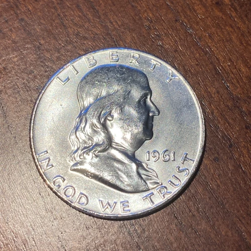 1961 Franklin Half Dollar 50C BU/UC (1229)