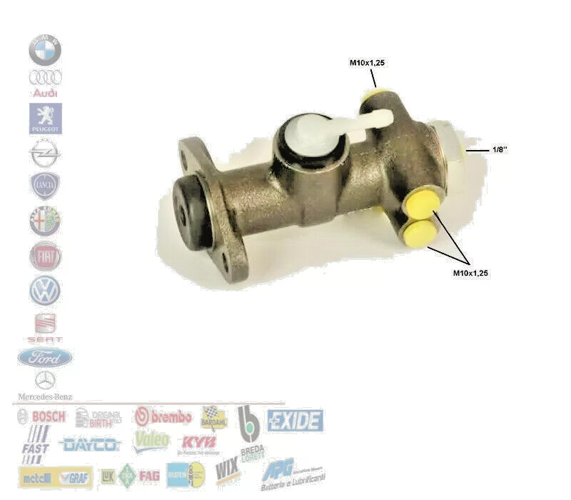 POMPA FRENO FIAT 500 F-L VECCHIA 500 AUTOBIANCHI GIARDINETTA FHM1003