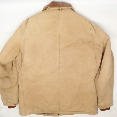 Carhartt C03 BRN Arctic Traditional Coat Mens 48 Tall Brown