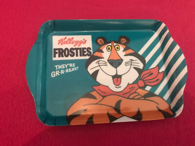 Vintage Kellogg s Frosties Tablett 21 x 14cm Neu