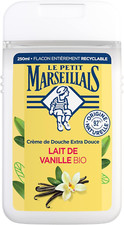 | Crème De Douche Extra Douce Lait De Vanille Bio (Flacon De 250 Ml) – 92 % D'In