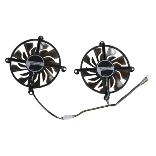 2Pcs 86mm VGA Fan for GTX1060 GTX960 GTX950 Graphics Card Cooling Fan