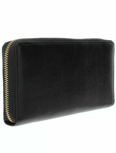 Radley London Wristlet Wallet Leather Clifton Black Metallic Zip Phone Pocket  - Picture 7 of 9