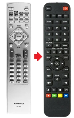 BELIFE Mando a distancia de reemplazo para Onkyo RC-798S - DR-645