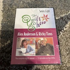 The Quilt Show Season Eight [DVD] 2011 New Sealed Small Tears As Shown 4 DVDs