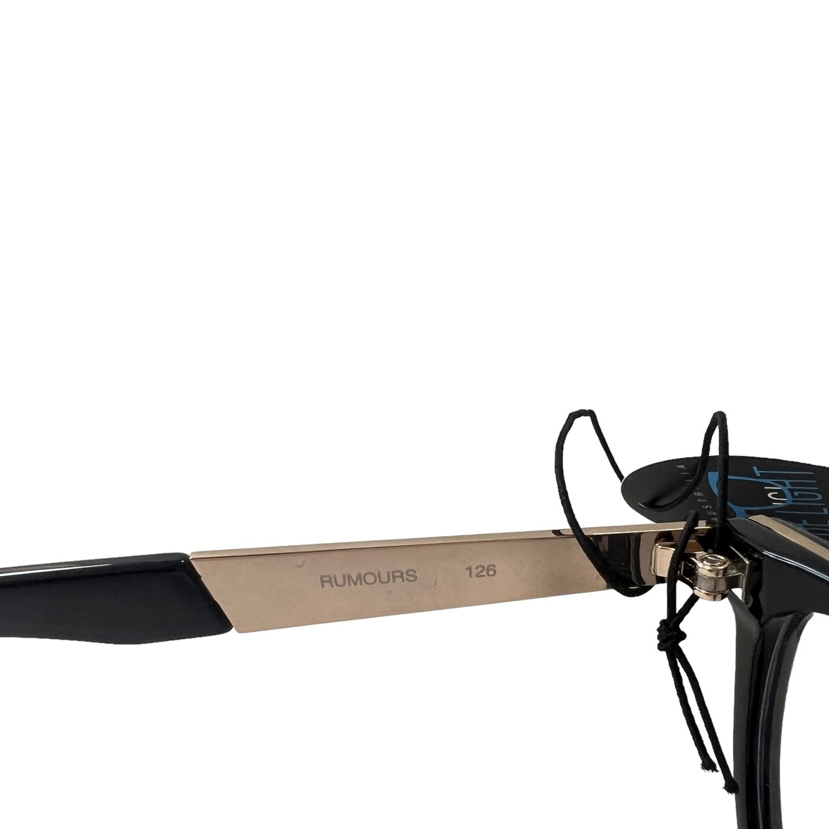 Quay BlueLight Rumours Cat Eye Glasses Black NWT Quay Australia Rumours – Mikinola main image 4