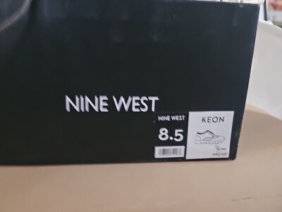 NINE WEST mens Size 8.5 Keon  Grey Nice Durable Oxford Dress Shoes #trl8 NINE WEST mens Size 8.5 Keon Grey Nice Durable Oxford Dress  main image 4
