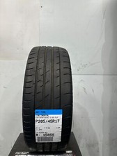 1 Used Continental Contisportcontact 3 Rf P20545r17 2054517 2054517 84v 732