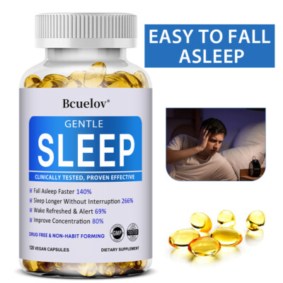 Gentle Sleep Capsules,Improve Sleep Quality And Enhance Immune Health,Relax Mind