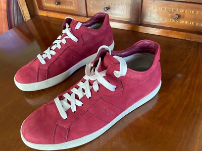   Tod's Sneaker.   edle, feine, butterweiche,  rote Tod's , cool für Sommer  