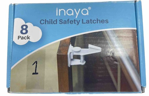 Cabinet Locks Child Safety Latches Baby Proof Lock Drawer Door 8Pcs