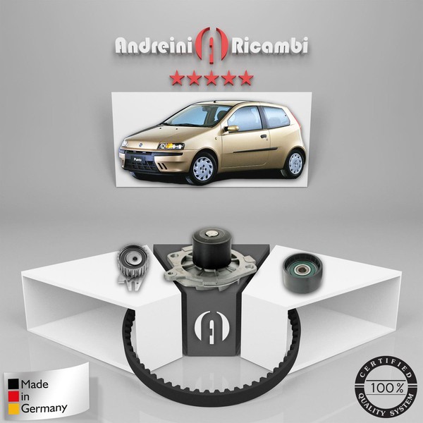 Verteilerkit + Wasserpumpe FüR Fiat Punto II 1.9 JTD 59KW 80CV 2004-image