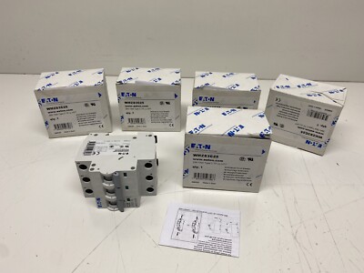 Eaton WMZS3C25  Miniature Circuit Breaker 25 A 10kA Type C TP  UL1077 Lot of 5