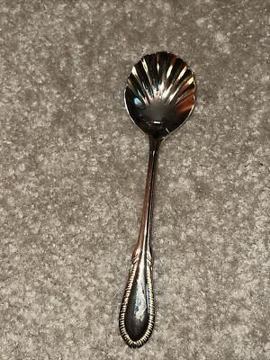 Farberware Breeze Gold Silverware Flatware Sugar Spoon Gold Electroplate
