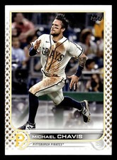 Michael Chavis 2022 Topps Gold Star SP #365 Pittsburgh Pirates *031