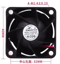 SNOWFAN YY4028H24B 4028 DC24V 0.24A 4CM Double Ball Inverter Cooling Fan