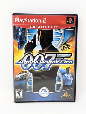 James Bond 007 in Agent Under Fire PlayStation 2 PS2 Game CIB Tested