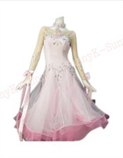 Handmade Dance Dress/Standard Ballroom Competition smooth Waltz Tango Costume