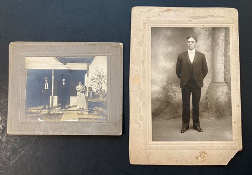Sixteen (16) FANTASTIC CABINET CARD & OTHER ANTIQUE PHOTOGRAPHS c.1890s - Picture 6 of 17