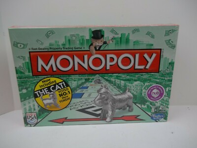 Hasbro Monopoly Board Game New Sealed In Box - 00009