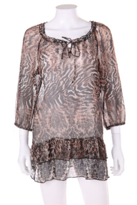 TAIFUN Blouse Animal Print D 36 brown